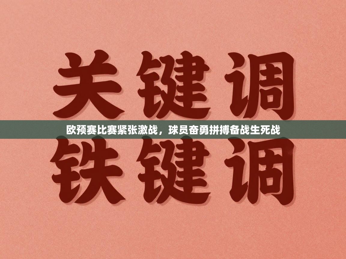 欧预赛比赛紧张激战，球员奋勇拼搏备战生死战  第2张