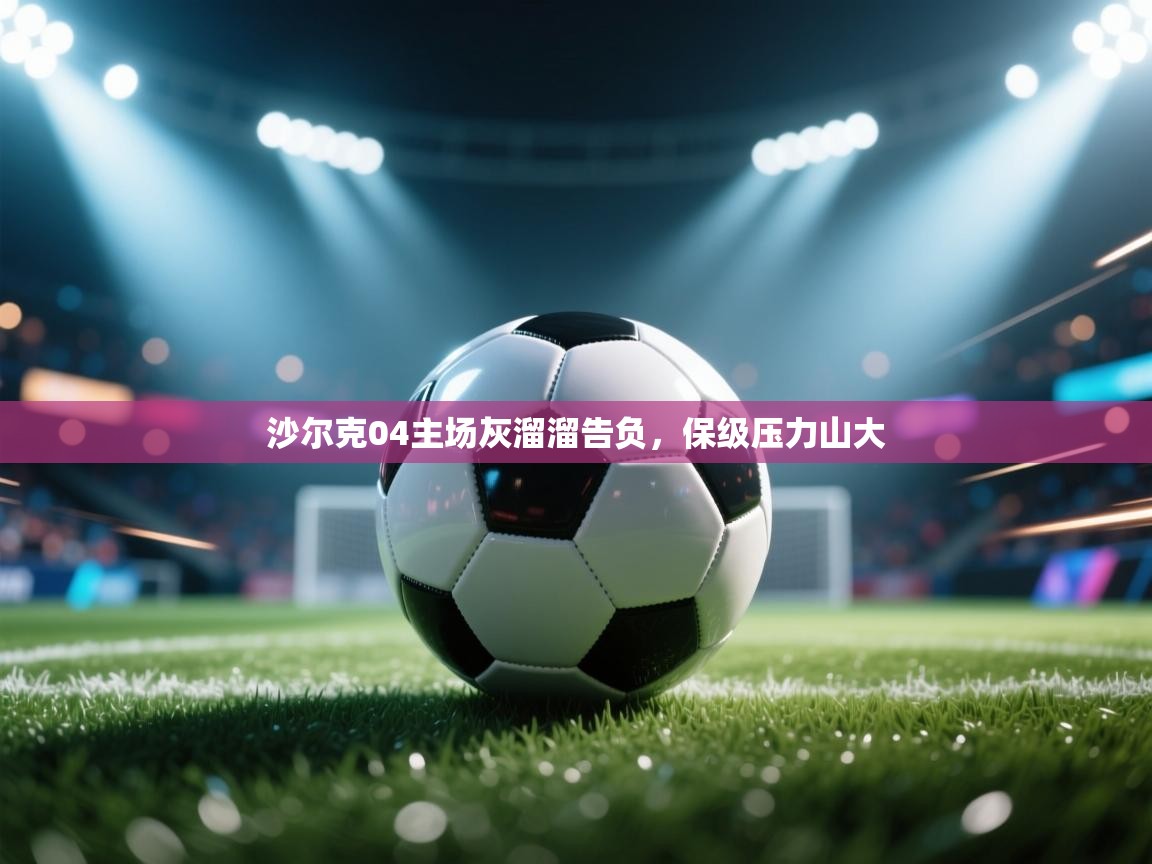 沙尔克04主场灰溜溜告负，保级压力山大